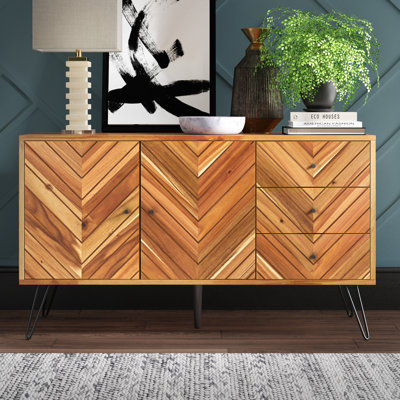 Keira 2 Door 3 Drawer Buffet by Mercury Row