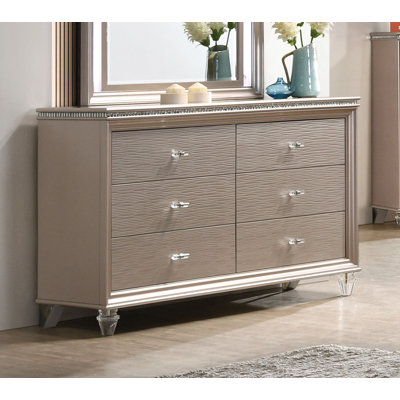 Sienna 6 Drawer Double Dresser by Etta Avenue Teen