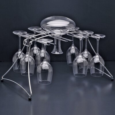 Holbrook Tabletop Wine Glass Rack by Rebrilliant