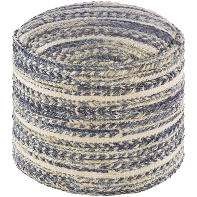 Reginia Cottonblend Pouf by Breakwater Bay