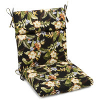 Freeport Floral Indoor/Outdoor Adirondack Chair Cushion by Bayou Breeze