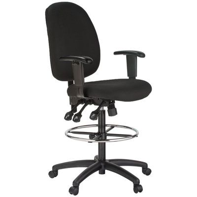 Kayleen Mid-Back Ergonomic Drafting Chair