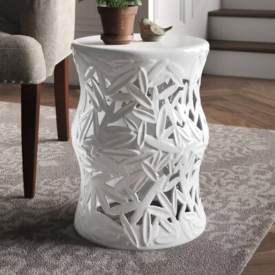 Swanson Ceramic Garden Stool by Canora Grey
