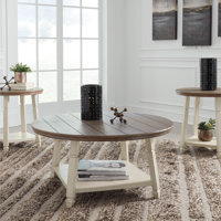 Hackett 3 Piece Coffee Table Set by August Grove