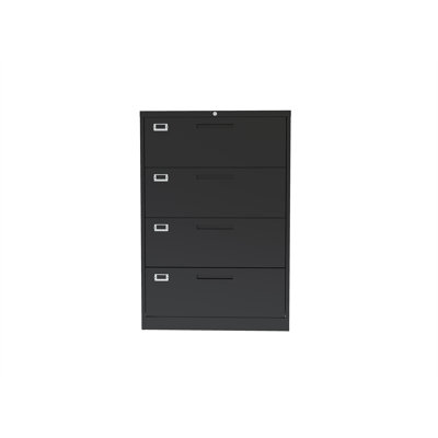 Bradnon 4 Drawer Vertical File Cabinet by Inbox Zero
