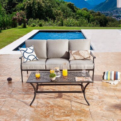 Sasaki 2 Piece Sofa Seating Group with Cushions by Charlton Home