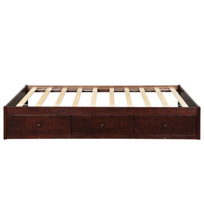 Lozada Twin Platform Bed with Drawers by Harriet Bee
