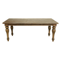 Pine Solid Wood Dining Table by One Allium Way