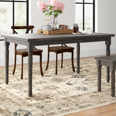 Burnstad 59" Dining Table by Rosalind Wheeler