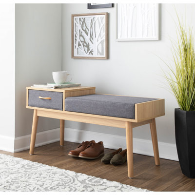 Himmel Drawers Storage Bench by George Oliver