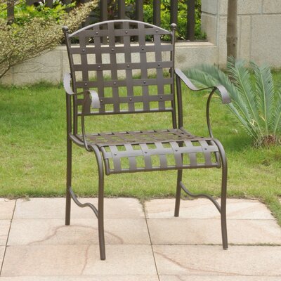 Lyerly Patio Dining Chair by Fleur De Lis Living