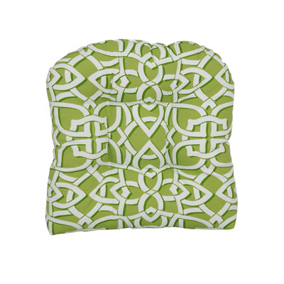 Tufted Dining Chair Outdoor Seat Cushion by Canora Grey