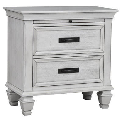 Desmond 2 Drawer Nightstand by Canora Grey