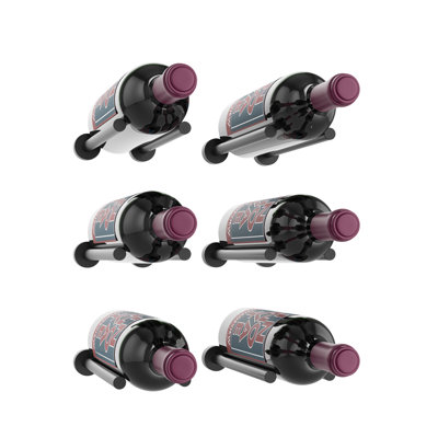 Islais 6-Bottle Wall Mounted Wine Rack by Rebrilliant