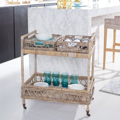 Sephina Bar Cart by Rosecliff Heights