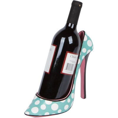 Cadiz High Heel 1 Bottle Tabletop Wine Bottle Rack by House of Hampton
