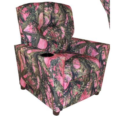 Cowen Camo Kids Chair With Cup Holder by Zoomie Kids