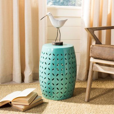 Feliciana Ceramic Garden Stool by Wrought Studio