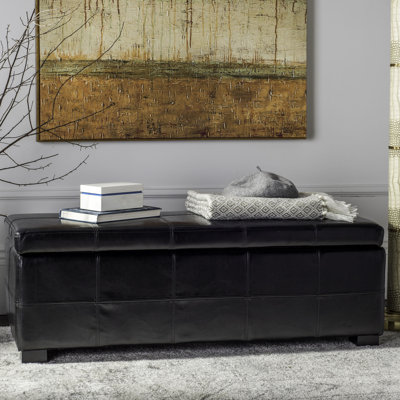 Maiden Upholstered Flip Top Storage Bench by Latitude Run