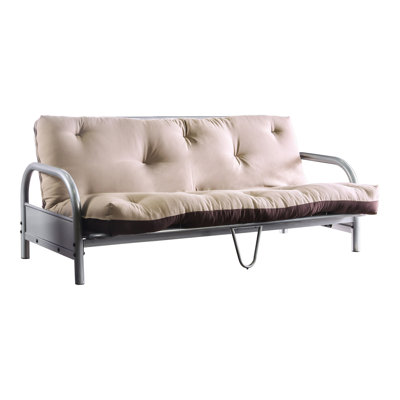 Erdenheim 6" Memory Foam Full Size Futon Mattress by White Noise