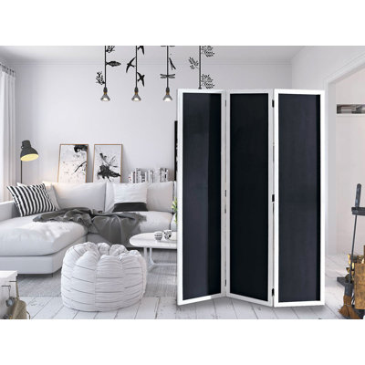 Varvara 3 Panel Room Divider by Latitude Run