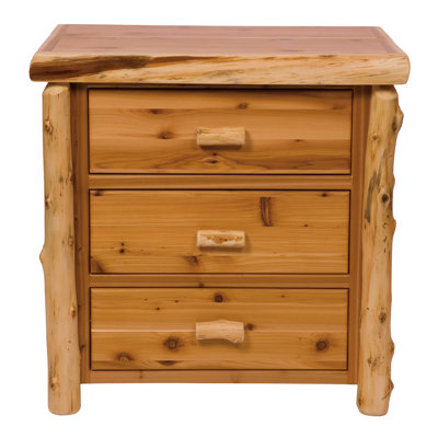 Cedar Three Drawer Chest by Fireside Lodge