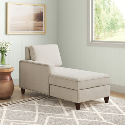 Patnaude One Right-Arm Chaise Lounge with Storage by Latitude Run