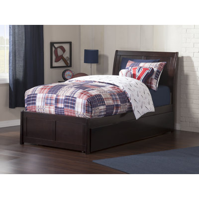 Lampley Twin Platform Bed with Trundle by Harriet Bee by Viv + Rae