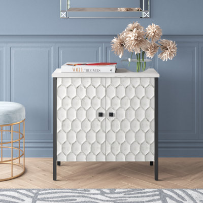 Prather Iron 2 Door Accent Cabinet by Willa Arlo Interiors