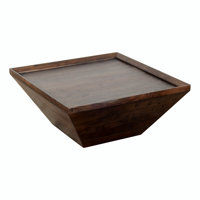 Wood Block Coffee Table by Millwood Pines