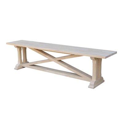 Rothsay Wood Bench by August Grove