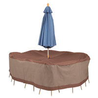 Water Resistant Patio Dining Set Cover with 2 Year Warranty by Arlmont & Co.