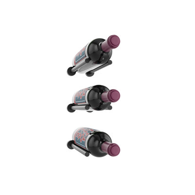 Islais 3 Bottle Wall Mounted Wine Bottle Rack by Rebrilliant