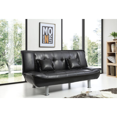 Astral Twin 74" Tufted Back Convertible Sofa by Glory Furniture