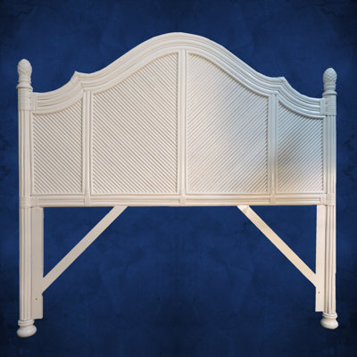 Sturminster Wicker/Rattan Panel Headboard by Highland Dunes