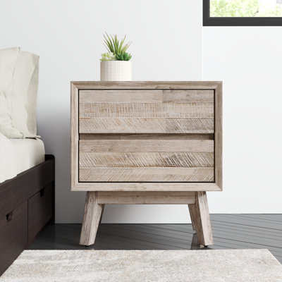 Claxton 22" Wide 2-Drawer Nightstand by The Twillery Co.