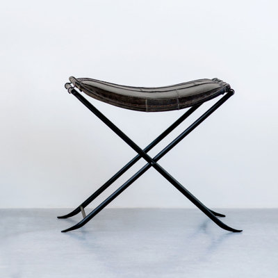Metal Accent Stool by 17 Stories