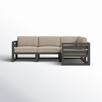 Smith 94" Outdoor Sectional with Sunbrella Cushions