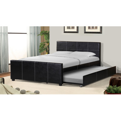 Alyssea Platform Standard Bed with Trundle by Latitude Run
