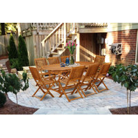 Marcelo 9 Piece Patio Dining Set