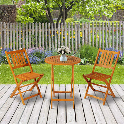 Rollo 3 Piece Bistro Set