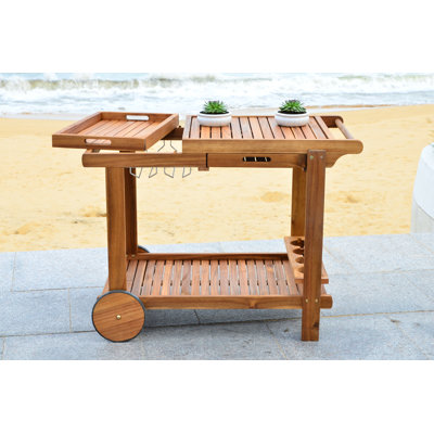 Galien Bar Cart by Charlton Home