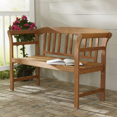 Archdale Wooden Garden Bench by Charlton Home