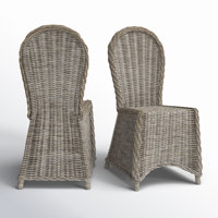 Side Chair in White Washed by Bay Isle Home