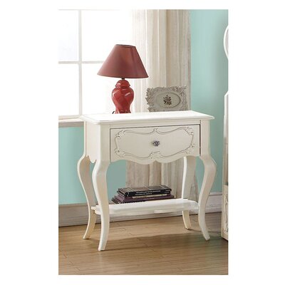 Kyrae 1 Drawer Nightstand by Canora Grey