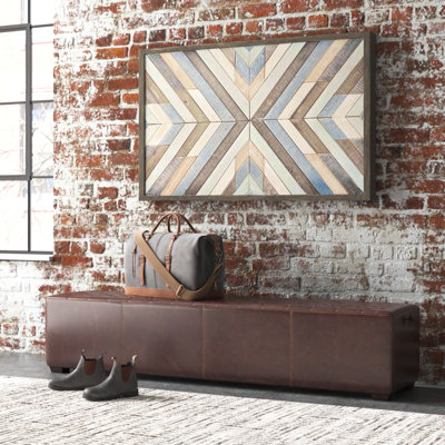 Arijana Faux Leather Bench by Canora Grey