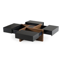 Bohi Sled Coffee Table with Storage by Wade Logan