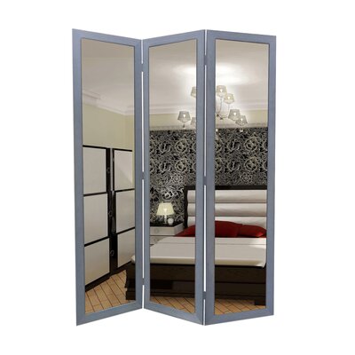 Cartagena 50" W x 69" H 3 - Panel Folding Room Divider by Darby Home Co