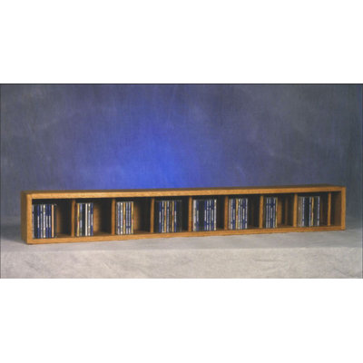 Dowel-Style Wooden CD Rack - 03D Series by Rebrilliant