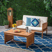 Brizza 2 Piece Sofa Seating Group with Cushions